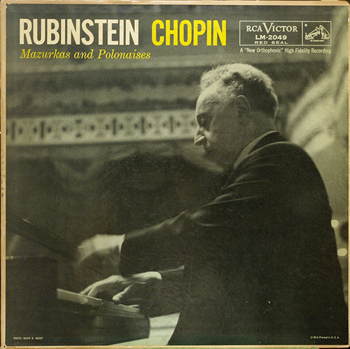 Rubinstein*, Chopin* - Mazurkas And Polonaises (LP, Mono)