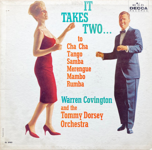 Warren Covington and The Tommy Dorsey Orchestra* - It Takes Two... (LP, Album, Mono)