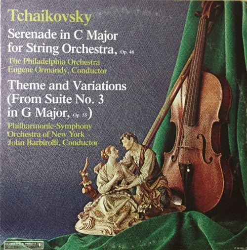 Tchaikovsky* - Serenade In C Major For String Orchestra, Op.48 / Theme And Variations (From Suite No.3 In G Major, Op. 55) (LP, Album)