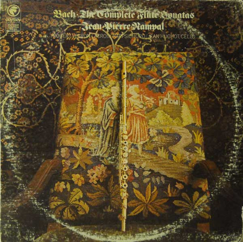 Bach* - Jean-Pierre Rampal - The Complete Flute Sonatas (2xLP, RE, Gat)