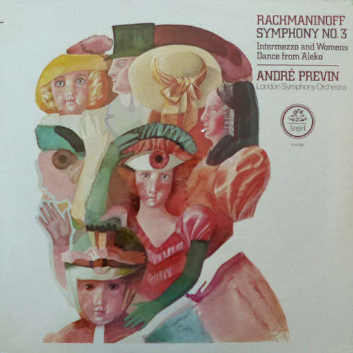 André Previn, Rachmaninoff* - Symphony No. 3 In A Minor, Op. 44. Intermezzo And Women's Dance From "Aleko" (LP)