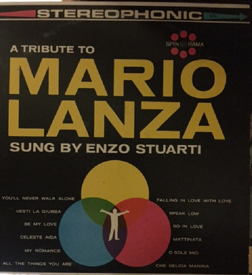 Enzo Stuarti - A Tribute To Mario Lanza - Spin-O-Rama - S-53 - LP, Album 910999818