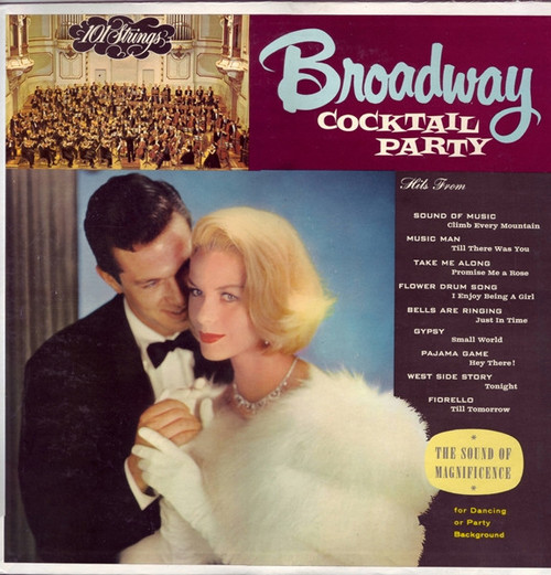 101 Strings - Broadway Cocktail Party (LP, Album)