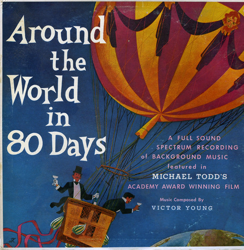 The Cinema Sound Stage Orchestra - Around The World In 80 Days (LP, Album, Mono)