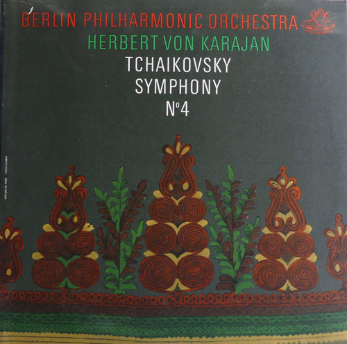 Tchaikovsky*, Berlin Philharmonic Orchestra*, Herbert von Karajan - Symphony No. 4 In F Minor, Op. 36 (LP, Mono)