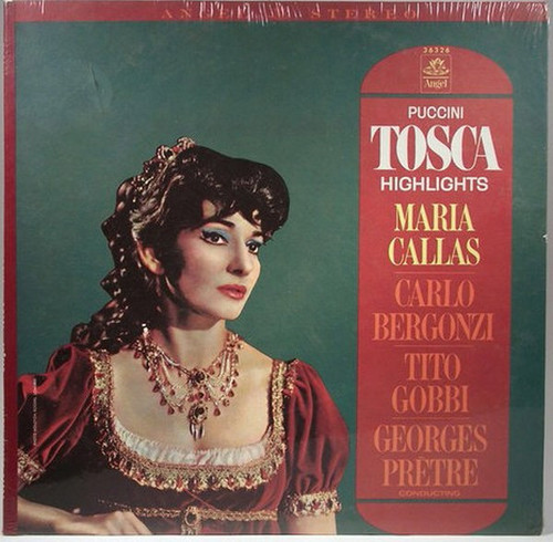 Maria Callas / Carlo Bergonzi / Tito Gobbi / Georges Prêtre Conducting Puccini* - Puccini Tosca Highlights (LP, Album)
