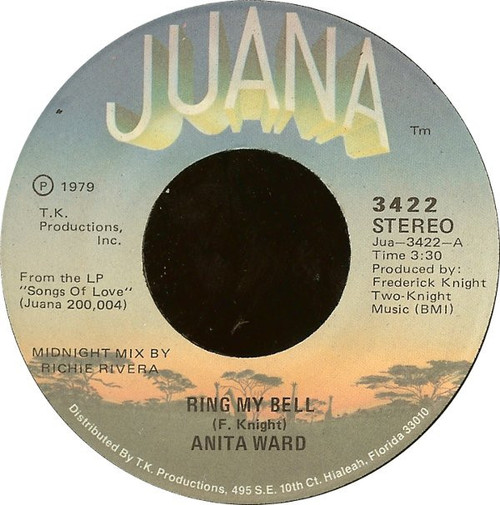 Anita Ward - Ring My Bell (7", Pre)