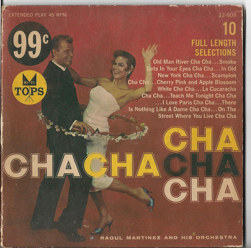 Raoul Martinez And His Orchestra - Cha! Cha! Cha! (2x7", EP)