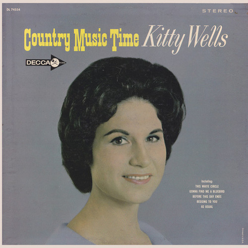 Kitty Wells - Country Music Time - Decca - DL 74554 - LP, Album, Glo 913401661