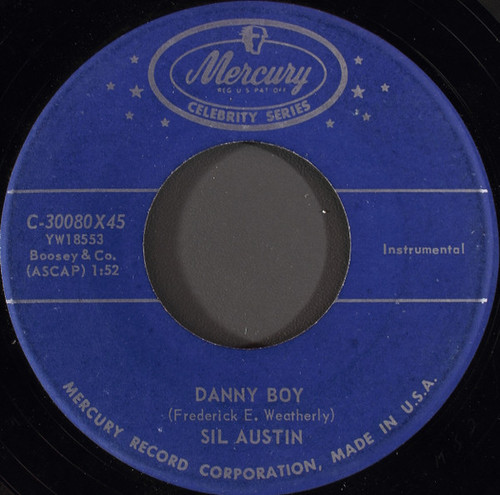 Sil Austin - Danny Boy / The Hungry Eye - Mercury - C-30080X45 - 7", Single, RE 913646886