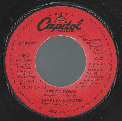 Charles Jackson* - Get On Down / The Train  (7", Single)