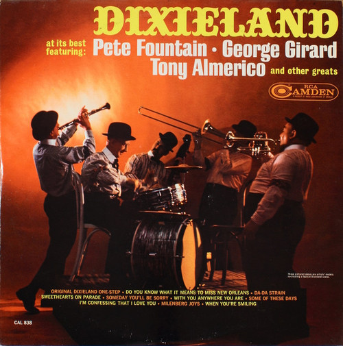 Various - Dixieland At It's Best - RCA Camden, RCA Camden - CAL 838, CAL-838 - LP, Comp, Mono 915220150