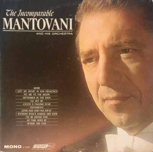 Mantovani And His Orchestra - The Incomparable Mantovani (LP, Album, Mono)