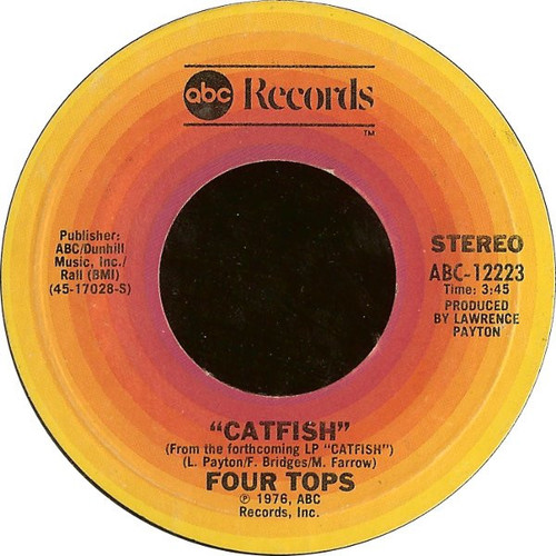 Four Tops - Catfish / Look At My Baby (7", Single, Styrene)