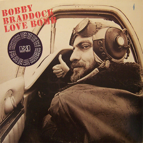 Bobby Braddock - Love Bomb (LP, Album, Promo)