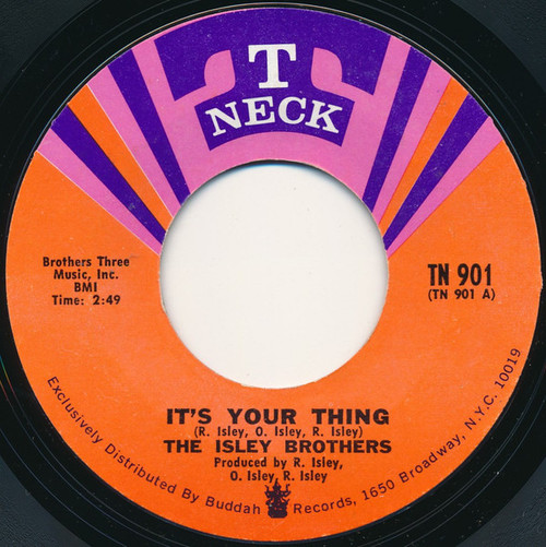 The Isley Brothers - It's Your Thing (7", Single, Styrene, Pit)