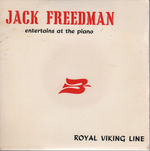 Jack Freedman - Jack Freedman Entertains At The Piano (7", Single)