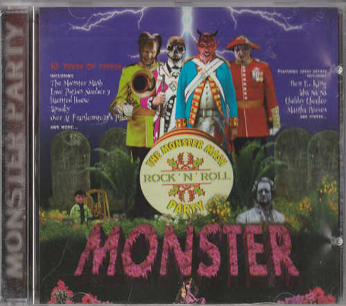 Various - The Monster Mash Rock 'N' Roll Party (CD, Comp)