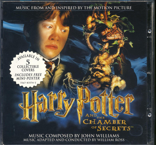 John Williams (4), William Ross - Harry Potter And The Chamber Of Secrets (CD, Album, Ron)