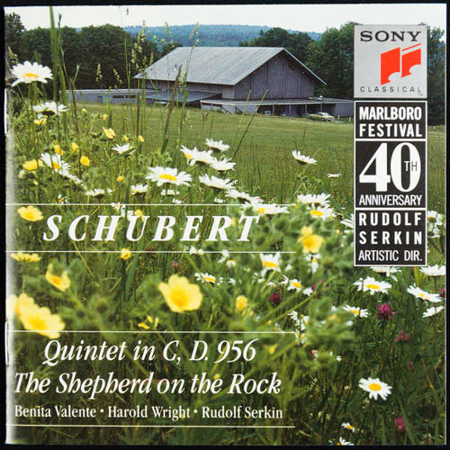 Franz Schubert, Rudolf Serkin - Quintet In C / The Shepherd On The Rock (CD, Album, RE)