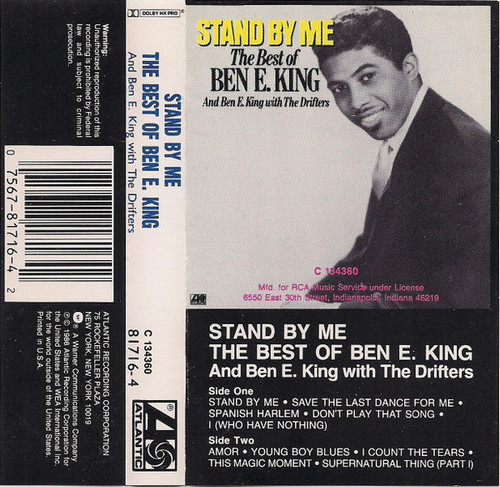 Ben E. King, Ben E. King With The Drifters - Stand By Me: The Best Of Ben E. King And Ben E. King With The Drifters (Cass, Comp, Club)