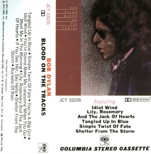Bob Dylan - Blood On The Tracks (Cass, Album)