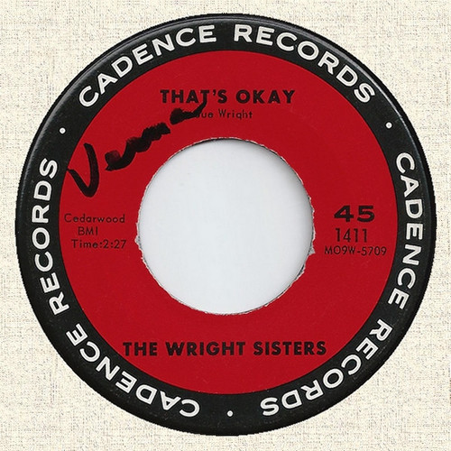 The Wright Sisters - That's Okay (7")