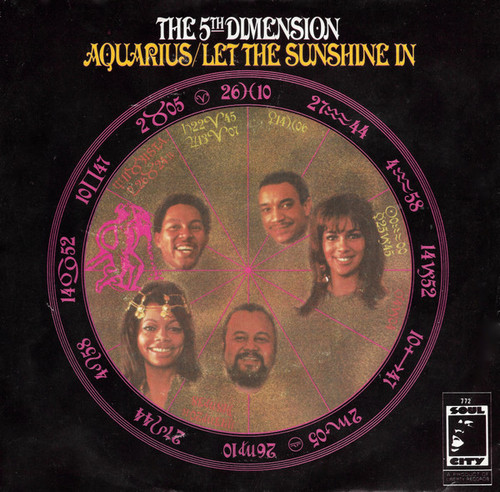 The 5th Dimension* - Medley: Aquarius / Let The Sunshine In / The Flesh Failures (7", Single)