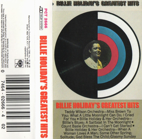 Billie Holiday - Billie Holiday's Greatest Hits (Cass, Comp)