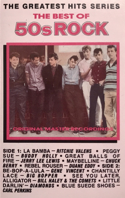 Various - The Best Of 50s Rock (Original Master Recordings) (Cass, Comp, Dol)