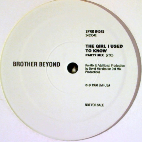 Brother Beyond - The Girl I Used To Know (12", Promo)
