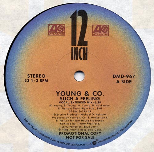 Young & Co.* - Such A Feeling (12", Single, Promo)