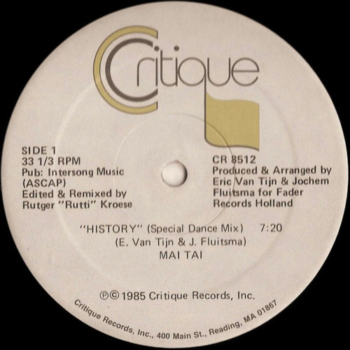 Mai Tai - History (12")