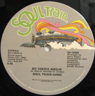 Soul Train Gang (2) - My Cherie Amour (12")