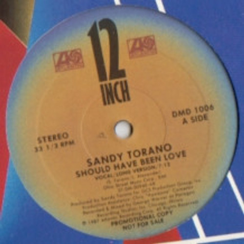 Sandy Torano - Should Have Been Love (12", Single, Promo)