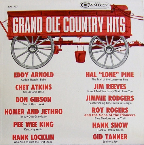 Various - Grand Ole Country Hits (LP, Comp, Mono)