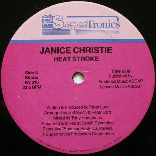 Janice Christie - Heat Stroke (12")