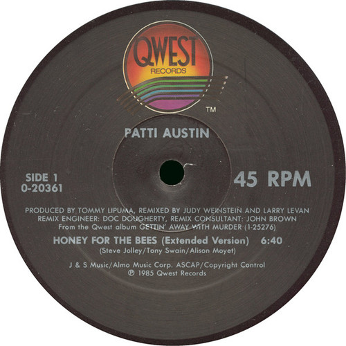 Patti Austin - Honey For The Bees (12", Maxi)