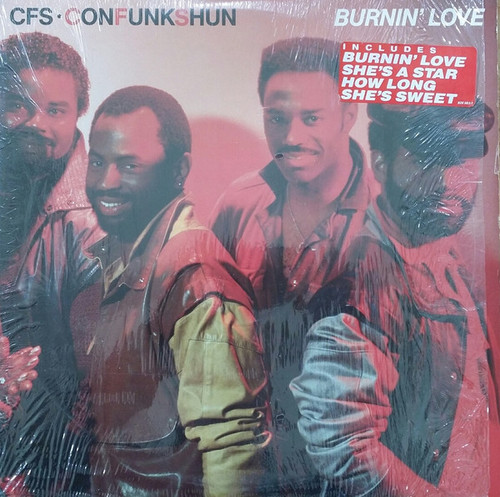 Con Funk Shun - Burnin' Love (LP, Album, 53)