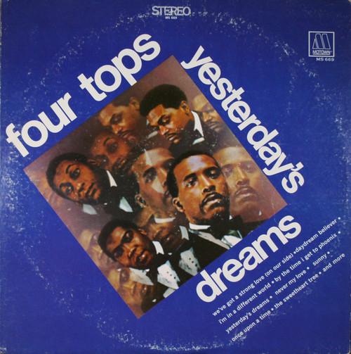 Four Tops - Yesterday's Dreams (LP, Album, Ind)