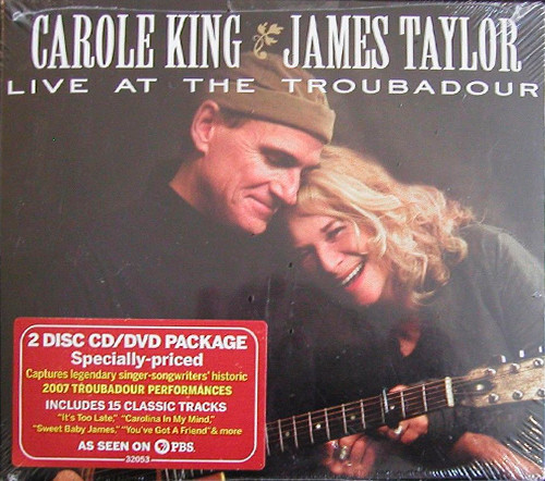 Carole King & James Taylor (2) - Live At The Troubadour (CD, Album + DVD-V)