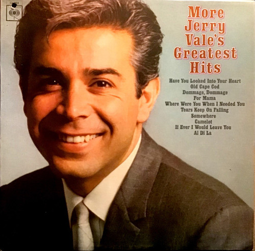 Jerry Vale - More Jerry Vale's Greatest Hits (LP, Comp, Mono)