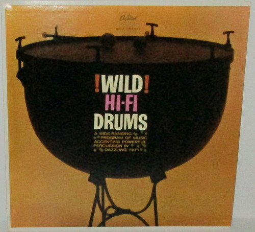 Various - Wild Hi-Fi Drums (LP, Album, Mono)