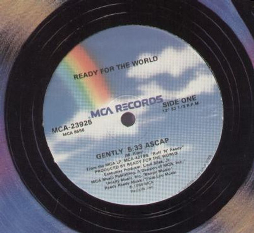 Ready For The World - Gently - MCA Records - MCA-23925 - 12", Single 942202467