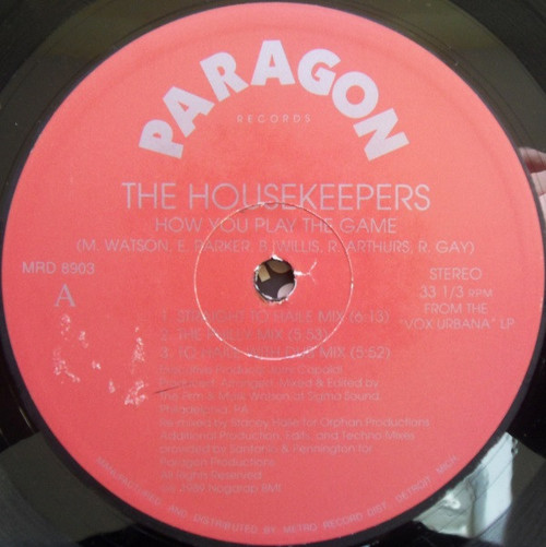 The Housekeepers* - How You Play The Game (12", Red)