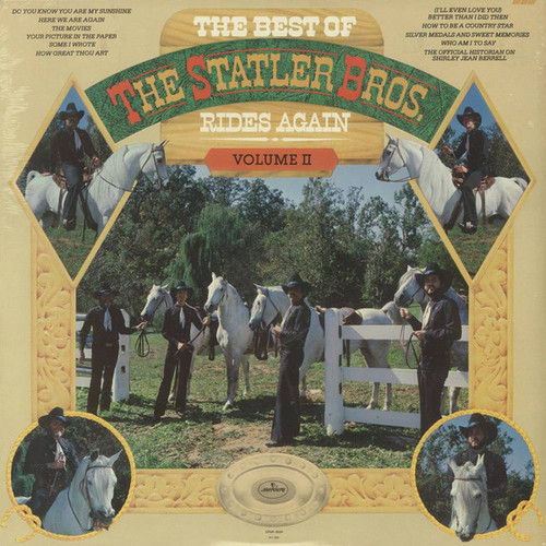 The Statler Brothers - The Best Of The Statler Bros. Rides Again Volume II - Mercury - SRM-1-5024 - LP, Comp, Club, 56  943371881