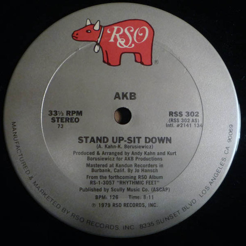 AKB - Stand Up - Sit Down - RSO - RSS 302 - 12" 944556668