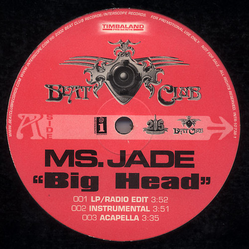 Ms. Jade - Big Head (12", Promo)