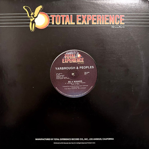 Yarbrough & Peoples - Be A Winner - Total Experience Records - TED1-2604 - 12" 944696574