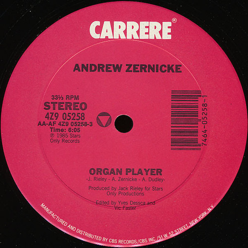 Andrew Zernicke - Organ Player (12")